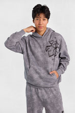 Arsenic Wings Graphic Washed Boxy Hoodie thumbnail 5