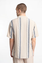 Thick Striped Gauze Cotton Button-Up Shirt thumbnail 7
