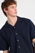 Textured Vertically Striped Short Sleeve Shirt thumbnail 18