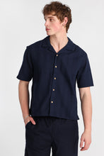 Textured Vertically Striped Short Sleeve Shirt thumbnail 17