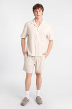 Cotton Textured Pinstriped Button-Up Shirt thumbnail 5