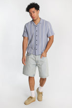 Chemise de tricot à rayures manches courtes thumbnail 12
