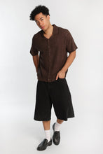 Chemise de tricot chevron à manches courtes thumbnail 9