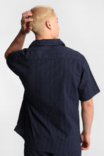 Chemise en tricot texturé à manches courtes à motif en dentelle en coton thumbnail 11