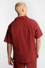 Chemise en tricot texturé à manches courtes à motif en dentelle en coton thumbnail 15