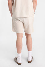 Textured Pinstriped Shorts thumbnail 4