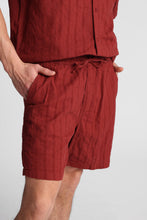 Textured Knit Lace Striped Knit Shorts thumbnail 15