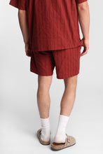 Textured Knit Lace Striped Knit Shorts thumbnail 16