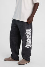 Arsenic Cross Graphic Washed Baggy Sweatpants thumbnail 6
