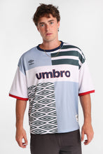 Umbro Large Logo Striped Tee thumbnail 1