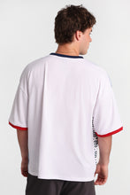 Umbro Large Logo Striped Tee thumbnail 3