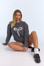 Graphic Flat Knit Crew Neck Sweater thumbnail 6