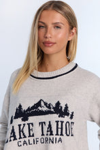 Graphic Flat Knit Crew Neck Sweater thumbnail 8