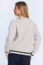 Graphic Flat Knit Crew Neck Sweater thumbnail 9