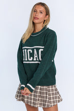 Graphic Flat Knit Crew Neck Sweater thumbnail 11