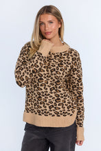Graphic Flat Knit Crew Neck Sweater thumbnail 25