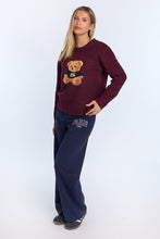 Graphic Flat Knit Crew Neck Sweater thumbnail 36
