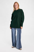 Ribbed Knit Oversized Crew Neck Sweater thumbnail 13