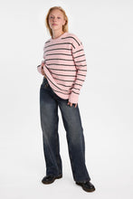 Ribbed Knit Oversized Crew Neck Sweater thumbnail 24