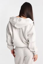 Fleece Oversized Zip-Up Hoodie thumbnail 7