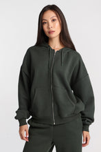 Fleece Oversized Zip-Up Hoodie thumbnail 18