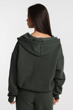 Fleece Oversized Zip-Up Hoodie thumbnail 19