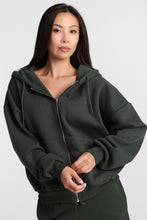 Fleece Oversized Zip-Up Hoodie thumbnail 17