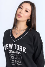 Graphic V-Neck Sweatshirt thumbnail 11