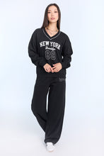 Graphic V-Neck Sweatshirt thumbnail 13