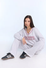 Graphic V-Neck Sweatshirt thumbnail 15