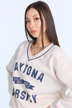 Graphic V-Neck Sweatshirt thumbnail 17