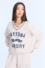 Graphic V-Neck Sweatshirt thumbnail 16