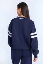Graphic V-Neck Sweatshirt thumbnail 3