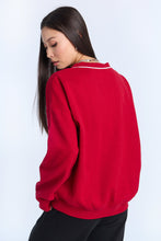 Graphic V-Neck Sweatshirt thumbnail 22