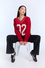 Graphic V-Neck Sweatshirt thumbnail 24