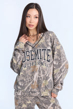 Graphic V-Neck Sweatshirt thumbnail 9