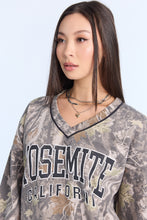 Graphic V-Neck Sweatshirt thumbnail 25