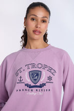 Graphic Raglan Sleeve Crew Neck Sweatshirt thumbnail 23