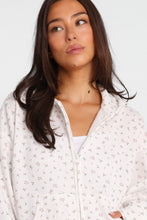 Floral Print Double Zip Hoodie thumbnail 2