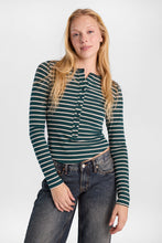 Long Sleeve Brushed Henley Top thumbnail 9