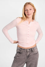 Long Sleeve Brushed Henley Top thumbnail 13