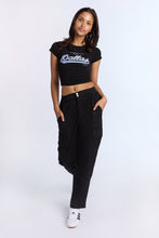 High Rise Twill Cargo Straight Leg Pants thumbnail 5