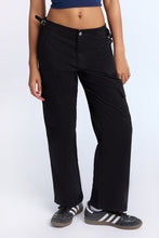 Low Rise Twill Cargo Baggy Pants thumbnail 6