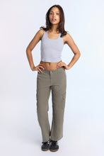 Low Rise Twill Cargo Baggy Pants thumbnail 4