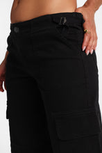 Low Rise Cargo Baggy Twill Pants thumbnail 3