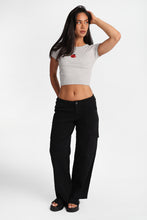 Low Rise Cargo Baggy Twill Pants thumbnail 5