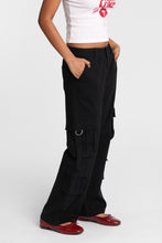 Low Rise D-Ring Cargo Baggy Twill Pants thumbnail 6