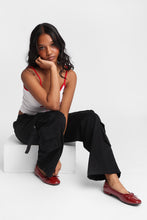 Low Rise D-Ring Cargo Baggy Twill Pants thumbnail 7