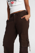 Low Rise D-Ring Cargo Baggy Twill Pants thumbnail 9