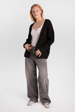 Cable Knit Open-Front Cardigan thumbnail 5